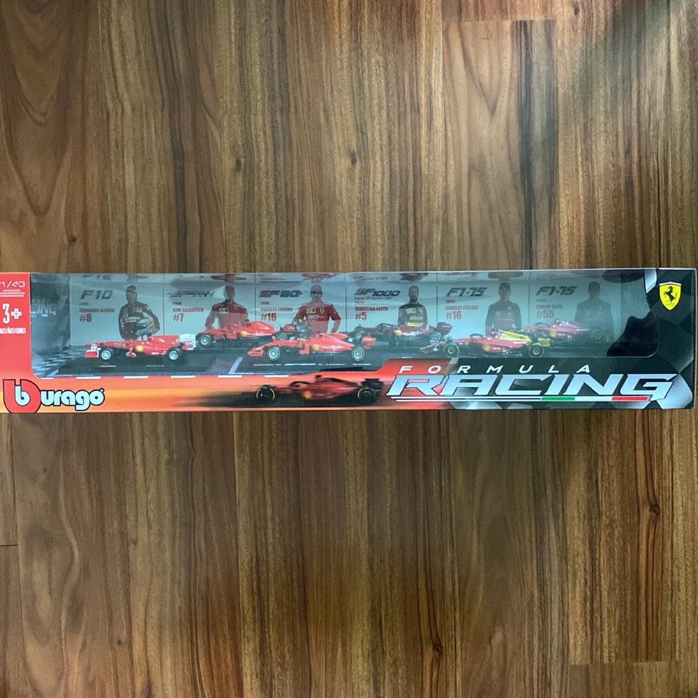Burago Ferrari Formula 1 Die Cast 1/43 Metal